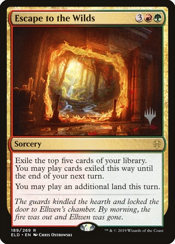 Magic the Gathering - Throne of Eldraine (Promo Packs) - Escape to the Wilds