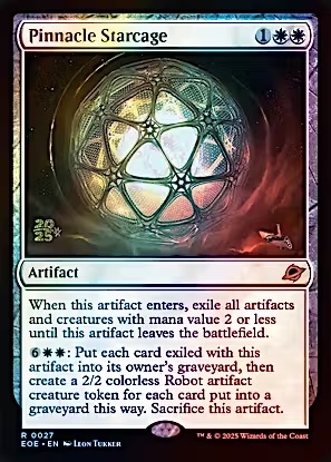 Magic the Gathering - Edge of Eternities - Pinnacle Starcage (Prerelease FOIL)