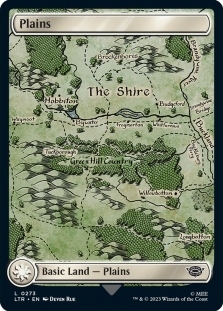 Magic the Gathering - The Lord of the Rings: Tales of Middle-earth - Plains (273) (Full Art)