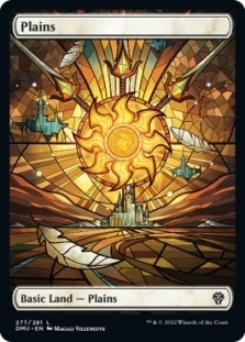 Magic the Gathering - Dominaria United - Plains (STAINED GLASS)