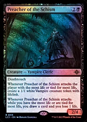 Magic the Gathering - The Lost Caverns of Ixalan - Preacher of the Schism FOIL