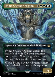 Magic the Gathering - Ravnica Remastered - Prime Speaker Zegana (Borderless)