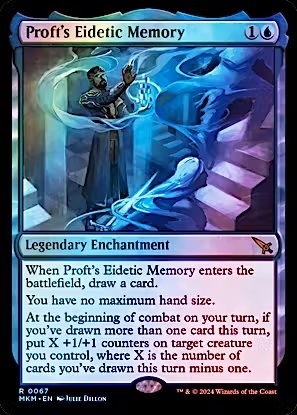 Magic the Gathering - Murders at Karlov Manor - Proft's Eidetic Memory FOIL