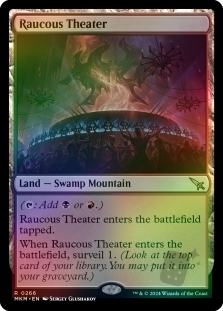 Magic the Gathering - Murders at Karlov Manor - Raucous Theater FOIL