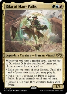 Magic the Gathering - Outlaws of Thunder Junction - Riku of Many Paths