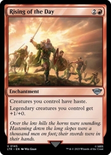 Magic the Gathering - The Lord of the Rings: Tales of Middle-earth - Rising of the Day