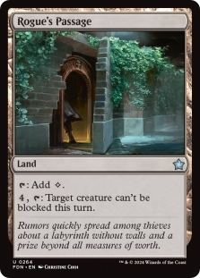 Magic the Gathering - Foundations - Rogue's Passage