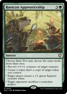 Magic the Gathering - Bloomburrow: Commander - Rootcast Apprenticeship