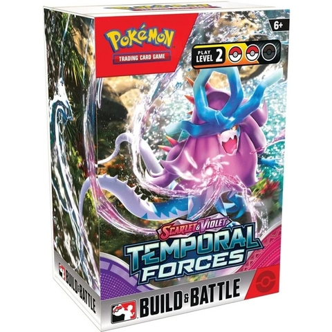 [Pre-Order] Pokemon TCG - Scarlet & Violet: Temporal Forces - Build & Battle Box