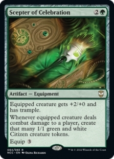 Magic the Gathering - Streets of New Capenna: Commander - Scepter of Celebration