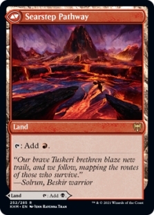 Magic: The Gathering - Kaldheim - Blightstep Pathway // Searstep Pathway (252)