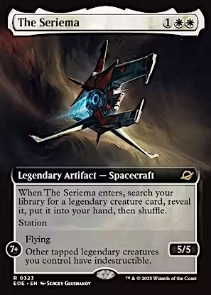 Magic the Gathering - Edge of Eternities - The Seriema (Extended Art)