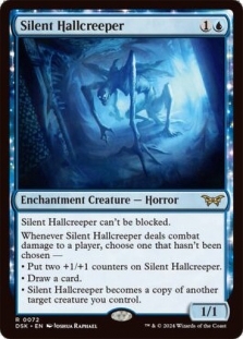 Magic the Gathering - Duskmourn: House of Horror - Silent Hallcreeper
