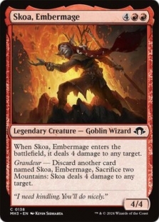 Magic: The Gathering - Modern Horizons 3 - Skoa, Embermage (138)