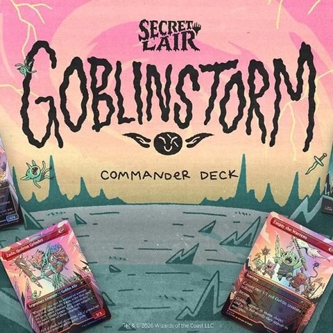 [Pre-Order] Magic the Gathering - Secret Lair - Commander Deck: Goblin Storm