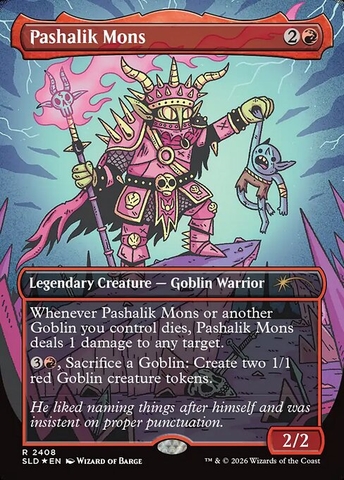 [Pre-Order] Magic the Gathering - Secret Lair - Commander Deck: Goblin Storm