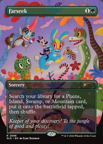 [Pre-Order] Magic the Gathering - Secret Lair: Cats Are the Best Superdrop - Toby's Journey by Gary Baseman