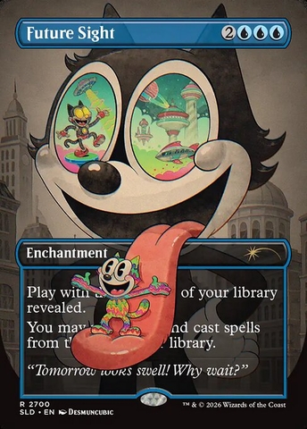 [Pre-Order] Magic the Gathering - Secret Lair x Felix the Cat: Magic Bag of Tricks