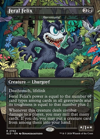 Magic the Gathering - Secret Lair x Felix the Cat: Magic Bag of Tricks
