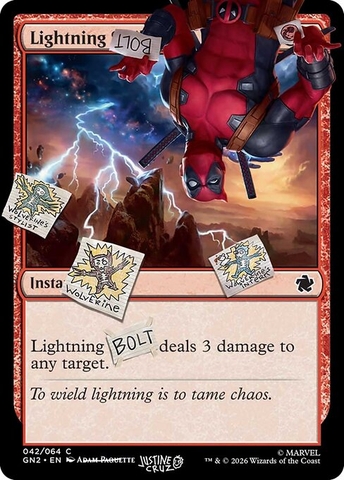 Magic the Gathering - Secret Lair x Marvel's Deadpool - I Fixed It (You’re Welcome)