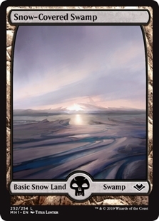 Magic the Gathering - Modern Horizons  - Snow-Covered Swamp