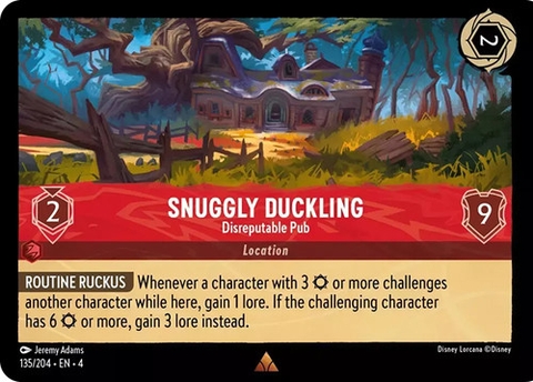 Disney Lorcana - Ursula's Return - Snuggly Duckling - Disreputable Pub