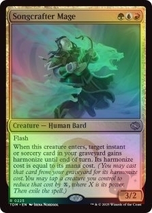 Magic the Gathering - Tarkir: Dragonstorm - Songcrafter Mage FOIL
