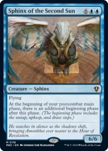 Magic the Gathering - Murders at Karlov Manor: Commander - Sphinx of the Second Sun