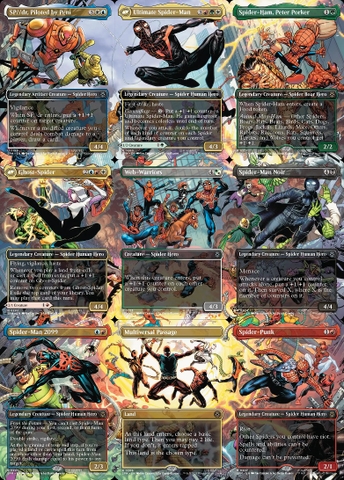 Magic the Gathering - Marvel's Spider-Man - Web-Warriors (Borderless)