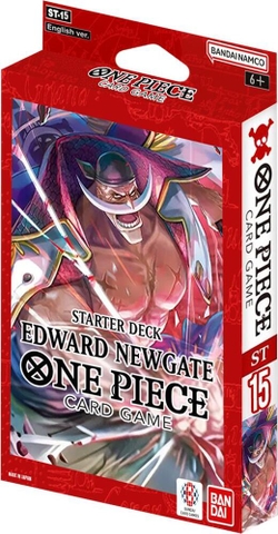 One Piece Card Game - Starter Deck - Edward Newgate (ST-15) RED