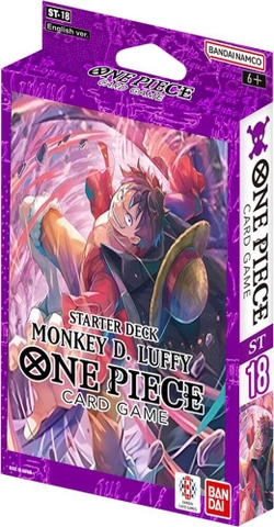 One Piece Card Game - Starter Deck - Monkey D. Luffy (ST-18) PURPLE
