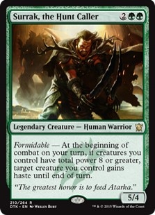 Magic the Gathering - Dragons of Tarkir - Surrak, the Hunt Caller