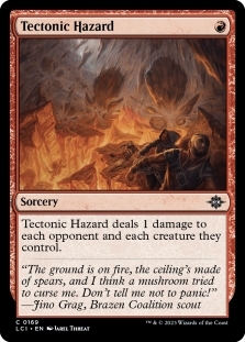 Magic the Gathering - The Lost Caverns of Ixalan - Tectonic Hazard