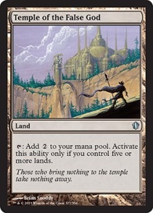 Magic the Gathering - Commander 2013 - Temple of the False God