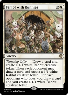 Magic the Gathering - Bloomburrow: Commander - Tempt with Bunnies