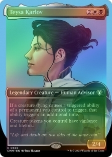 Magic the Gathering - Commander Masters  - Teysa Karlov (Borderless)