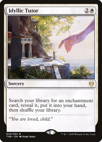 Magic the Gathering - Theros Beyond Death - Idyllic Tutor