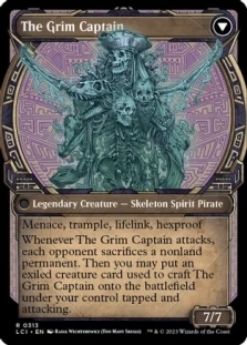 Magic the Gathering - The Lost Caverns of Ixalan - Throne of the Grim Captain (Showcase)