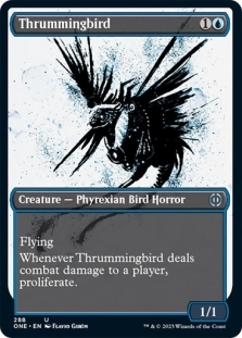 Magic the Gathering - Phyrexia: All Will Be One - Thrummingbird (Ichor Showcase)