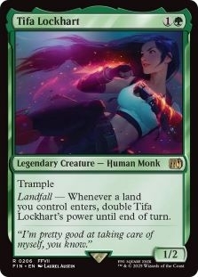 Magic the Gathering - Final Fantasy - Tifa Lockhart