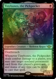 Magic the Gathering - Outlaws of Thunder Junction - Tinybones, the Pickpocket FOIL