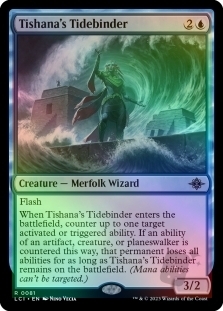 Magic the Gathering - The Lost Caverns of Ixalan - Tishana's Tidebinder FOIL