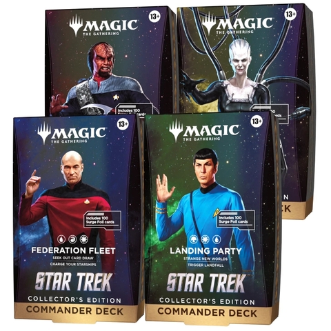 [Pre-Order] Magic the Gathering - Star Trek™ - Commander Deck Collector's Edition (4 Deck)
