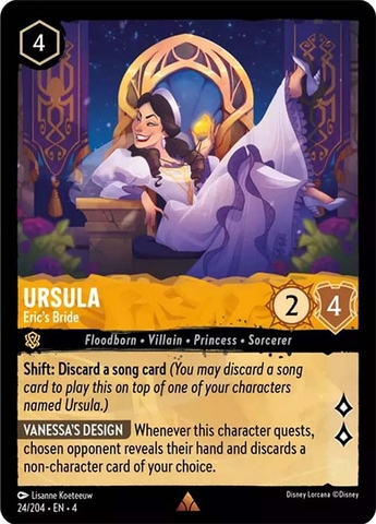 Disney Lorcana - Ursula's Return - Ursula - Eric's Bride