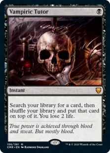 Magic: The Gathering - Commander Legends - Vampiric Tutor (156)