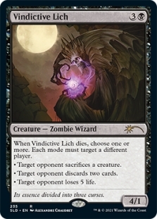Magic the Gathering - Secret Lair - Vindictive Lich FOIL
