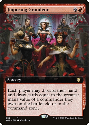 Magic the Gathering - Innistrad: Crimson Vow Commander Decks - Imposing Grandeur (Extended Art)