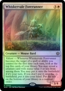 Magic the Gathering - Bloomburrow - Whiskervale Forerunner FOIL Pre-Release