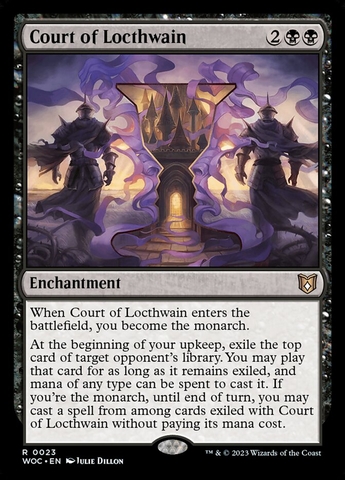 Magic the Gathering - Wilds of Eldraine Commander - Court of Locthwain
