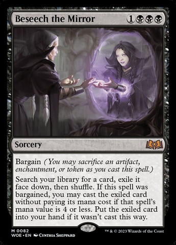 Magic the Gathering - Wilds of Eldraine - Beseech the Mirror